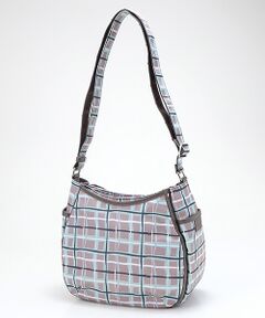 Y'SACCS / イザック ショルダーバッグ | ドローイングチェックショルダーバッグ