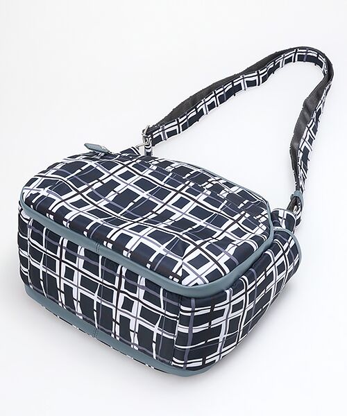 Y'SACCS / イザック ショルダーバッグ | ドローイングチェックショルダーバッグ | 詳細4