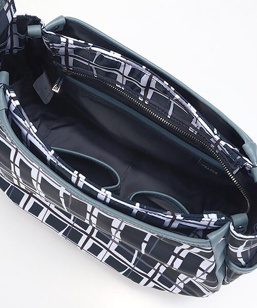 Y'SACCS / イザック ショルダーバッグ | ドローイングチェックショルダーバッグ | 詳細5