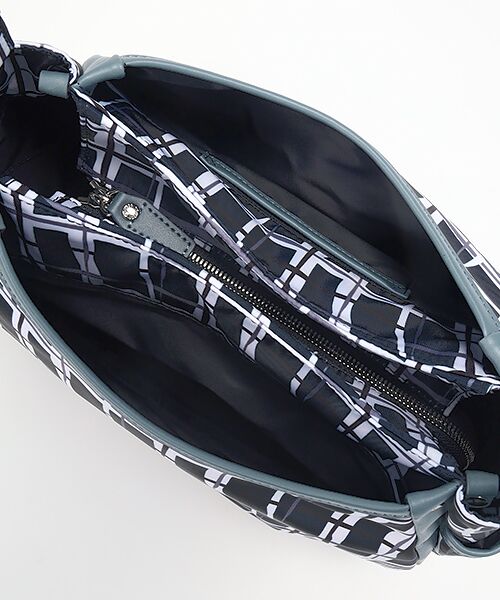 Y'SACCS / イザック ショルダーバッグ | ドローイングチェックショルダーバッグ | 詳細6