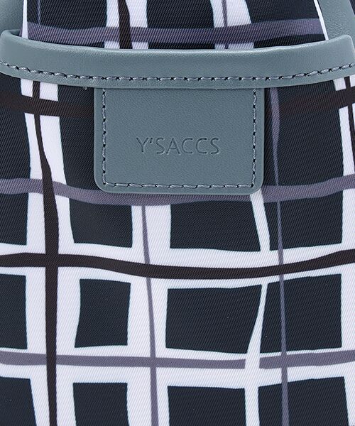 Y'SACCS / イザック ショルダーバッグ | ドローイングチェックショルダーバッグ | 詳細7