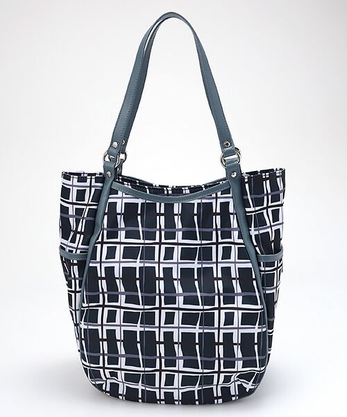 Y'SACCS / イザック トートバッグ | ドローイングチェックトートバッグ | 詳細1