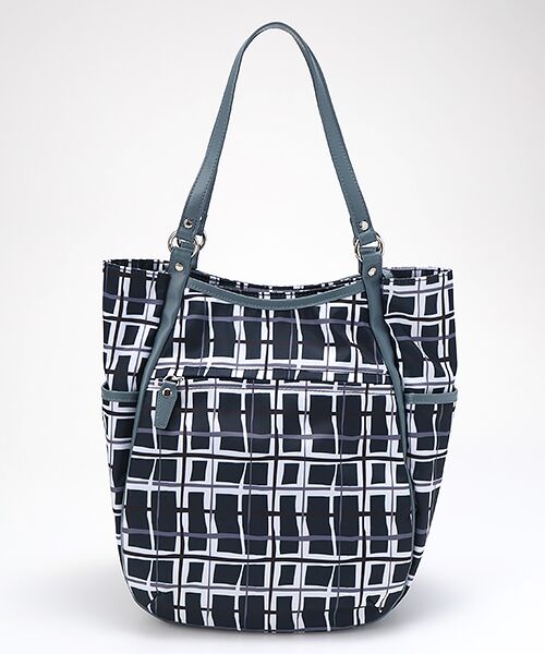 Y'SACCS / イザック トートバッグ | ドローイングチェックトートバッグ | 詳細3