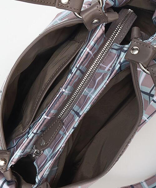 Y'SACCS / イザック トートバッグ | ドローイングチェック2WAYミニトート | 詳細6