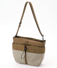 Y'SACCS / イザック ショルダーバッグ | ドローストリング コンビカラーショルダー