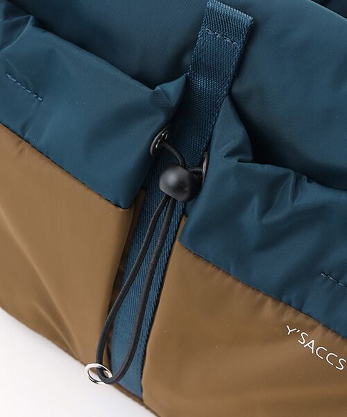Y'SACCS / イザック ショルダーバッグ | ドローストリング コンビカラーショルダー | 詳細7