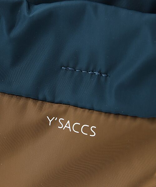 Y'SACCS / イザック ショルダーバッグ | ドローストリング コンビカラーショルダー | 詳細8
