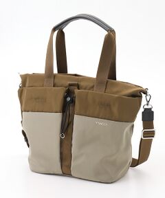 Y'SACCS / イザック トートバッグ | ドローストリング コンビカラー2WAYトート