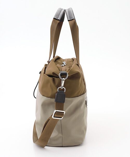 Y'SACCS / イザック トートバッグ | ドローストリング コンビカラー2WAYトート | 詳細2