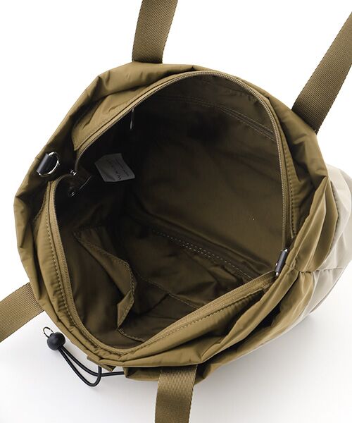 Y'SACCS / イザック トートバッグ | ドローストリング コンビカラー2WAYトート | 詳細5