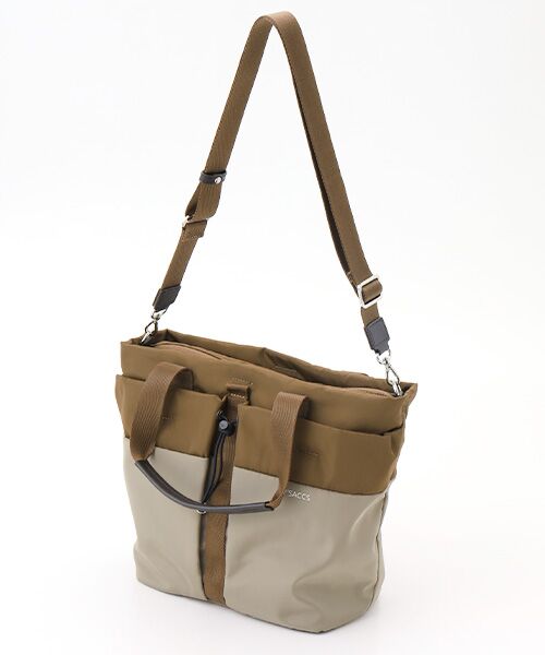 Y'SACCS / イザック トートバッグ | ドローストリング コンビカラー2WAYトート | 詳細6