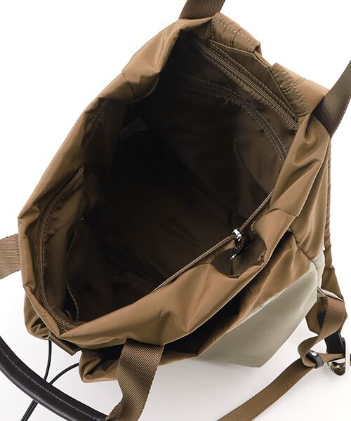 Y'SACCS / イザック リュック・バックパック | ドローストリング コンビカラーリュックサック | 詳細6