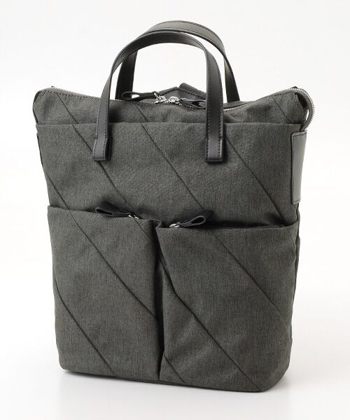 Y'SACCS/イザック ストリームラインデイパック ダークグレー FREE