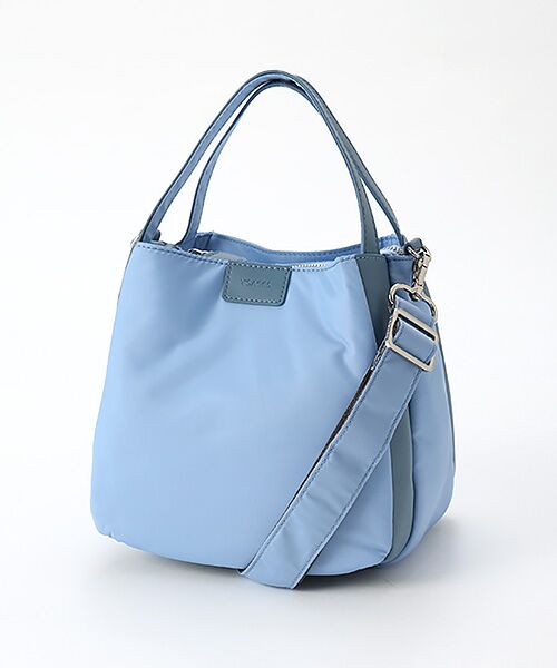 Y'SACCS / イザック トートバッグ | スクエアすっきりトート SSサイズ（ライトブルー）