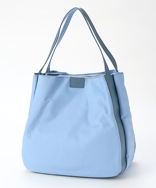 Y'SACCS / イザック トートバッグ | スクエアすっきりトート Mサイズ（ライトブルー）