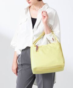 Y'SACCS / イザック トートバッグ | 【大人のおしゃれ手帖11月号掲載】市川実和子×Y'SACCS　ナイロンすっきりトート