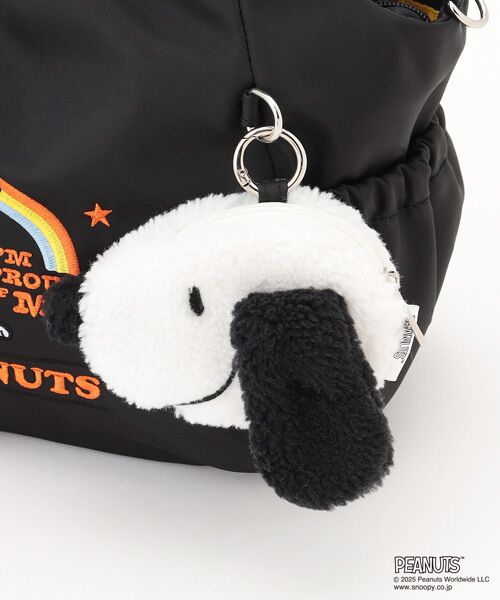 Y'SACCS / イザック トートバッグ | SNOOPYデザイン サイドギャザー2wayトート　Sサイズ(レインボー） | 詳細3