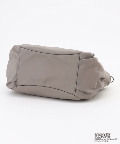 Y'SACCS / イザック トートバッグ | SNOOPYデザイン サイドギャザー2wayトート　Sサイズ(レインボー） | 詳細15