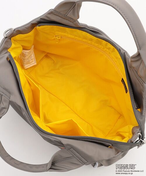 Y'SACCS / イザック トートバッグ | SNOOPYデザイン サイドギャザー2wayトート　Sサイズ(レインボー） | 詳細17