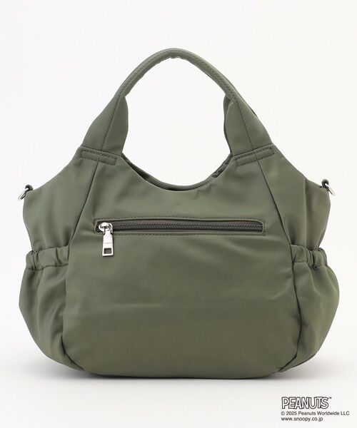 Y'SACCS / イザック トートバッグ | SNOOPYデザイン サイドギャザー2wayトート　Sサイズ(レインボー） | 詳細19