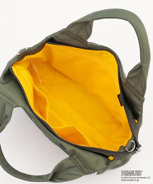 Y'SACCS / イザック トートバッグ | SNOOPYデザイン サイドギャザー2wayトート　Sサイズ(レインボー） | 詳細25