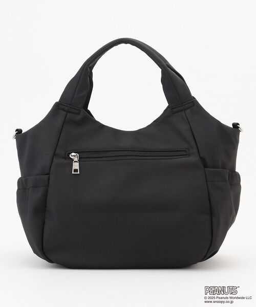 Y'SACCS / イザック トートバッグ | SNOOPYデザイン サイドギャザー2wayトート　Mサイズ(スケートボード） | 詳細2