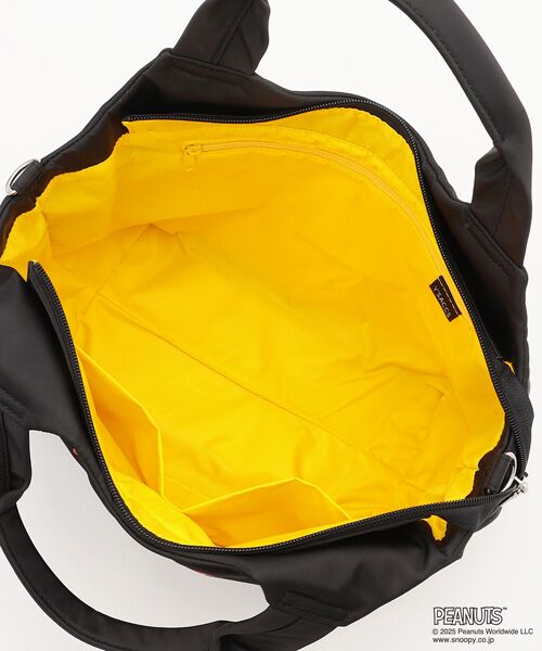 Y'SACCS / イザック トートバッグ | SNOOPYデザイン サイドギャザー2wayトート　Mサイズ(スケートボード） | 詳細6