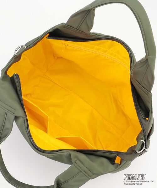 Y'SACCS / イザック トートバッグ | SNOOPYデザイン サイドギャザー2wayトート　Mサイズ(スケートボード） | 詳細25