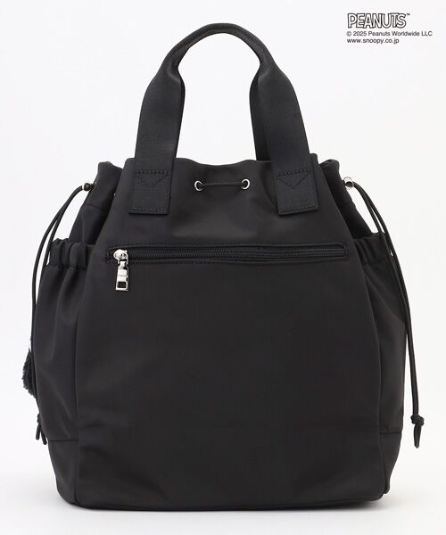 Y'SACCS / イザック トートバッグ | SNOOPYデザイン 2way巾着トート(クッキー） | 詳細2
