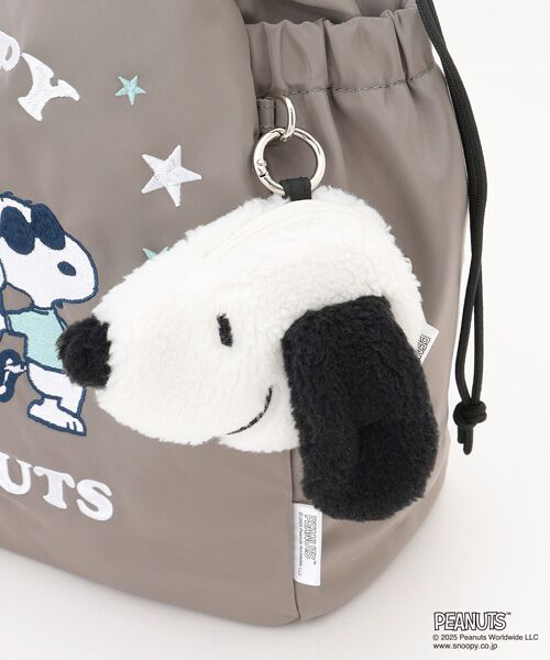 Y'SACCS / イザック トートバッグ | SNOOPYデザイン 2way巾着トート(クッキー） | 詳細12