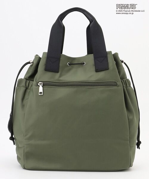 Y'SACCS / イザック トートバッグ | SNOOPYデザイン 2way巾着トート(クッキー） | 詳細19