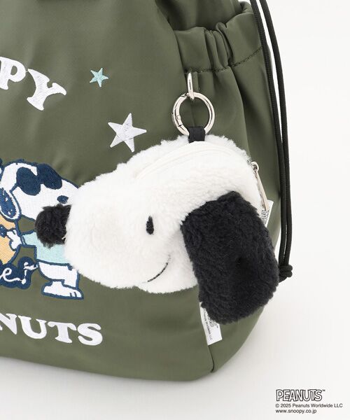 Y'SACCS / イザック トートバッグ | SNOOPYデザイン 2way巾着トート(クッキー） | 詳細20