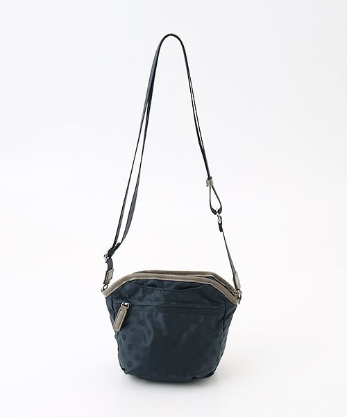 Y'SACCS / イザック ショルダーバッグ | はっ水ドットジャガードポシェット | 詳細3