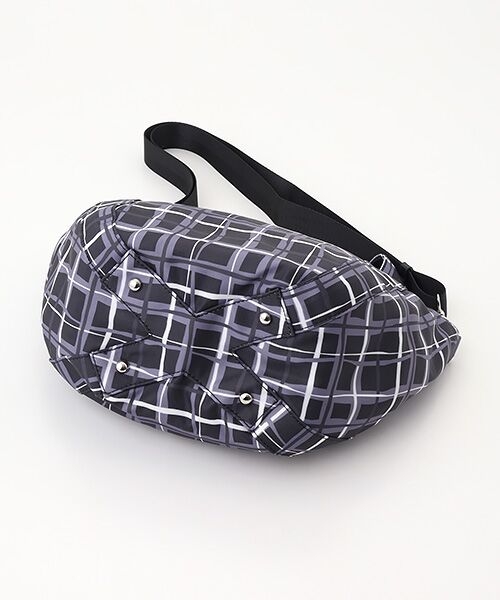 Y'SACCS / イザック トートバッグ | ドローイングチェック撥水2WAYトートバッグ | 詳細4