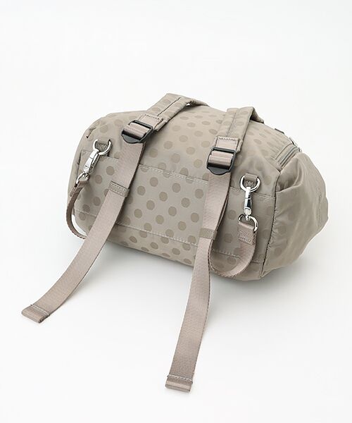 Y'SACCS / イザック リュック・バックパック | はっ水ドットジャガードポーチ付きリュックサック | 詳細5