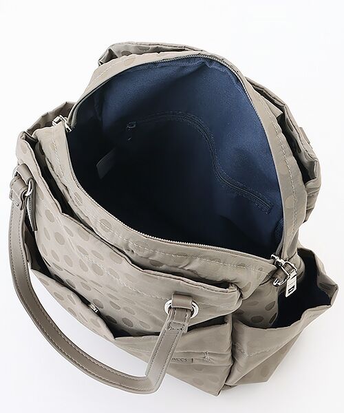 Y'SACCS / イザック リュック・バックパック | はっ水ドットジャガードポーチ付きリュックサック | 詳細9