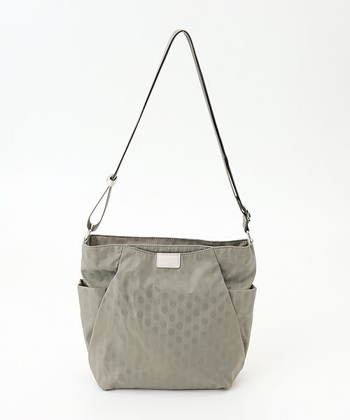 Y'SACCS / イザック ショルダーバッグ | はっ水ドットジャカードショルダーバッグ | 詳細1