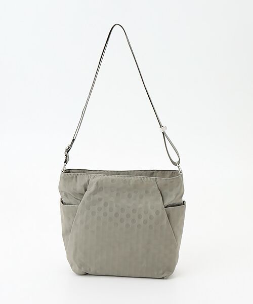 Y'SACCS / イザック ショルダーバッグ | はっ水ドットジャカードショルダーバッグ | 詳細3