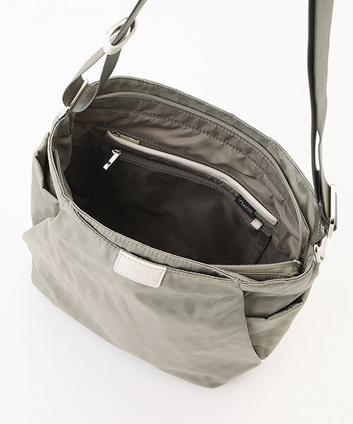 Y'SACCS / イザック ショルダーバッグ | はっ水ドットジャカードショルダーバッグ | 詳細5