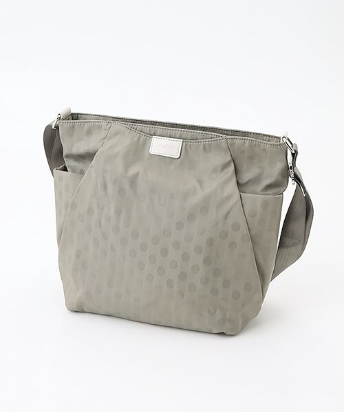 Y'SACCS / イザック ショルダーバッグ | はっ水ドットジャカードショルダーバッグ | 詳細7