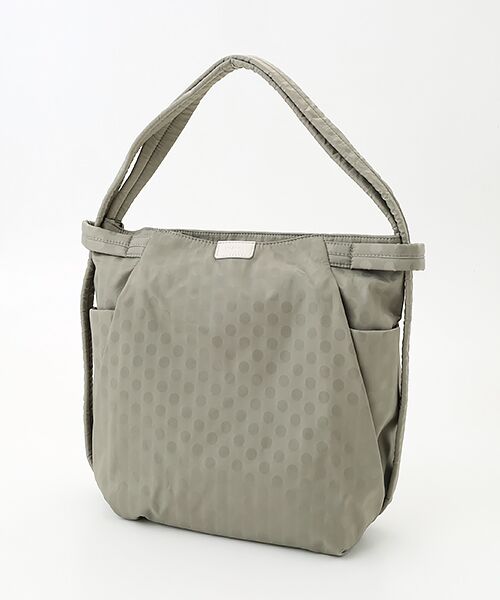 Y'SACCS / イザック リュック・バックパック | はっ水ドットジャカード2WAYリュックサック（グレージュ）