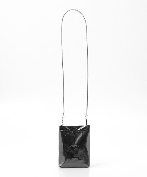Y'SACCS / イザック ショルダーバッグ | PVCメタリックショルダーバッグ | 詳細1