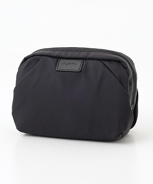 Y'SACCS / イザック ポーチ | 【ナイロンタフタ】トラベルポーチ（ブラック）