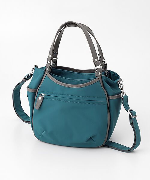 Y'SACCS / イザック ショルダーバッグ | タスランナイロン2WAYショルダーバッグ（ブルー）