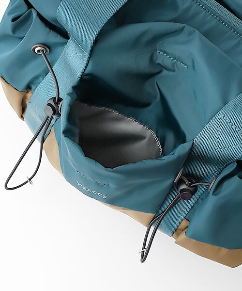 Y'SACCS / イザック トートバッグ | ドローストリング コンビカラービッグトート | 詳細6