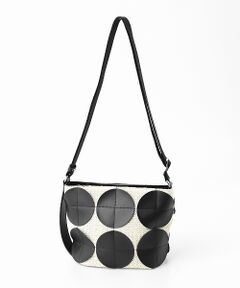 Y'SACCS / イザック ショルダーバッグ | サークルパッチショルダーバッグ