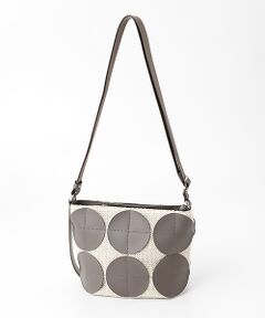 Y'SACCS / イザック ショルダーバッグ | サークルパッチショルダーバッグ