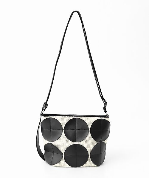 Y'SACCS / イザック ショルダーバッグ | サークルパッチショルダーバッグ | 詳細1