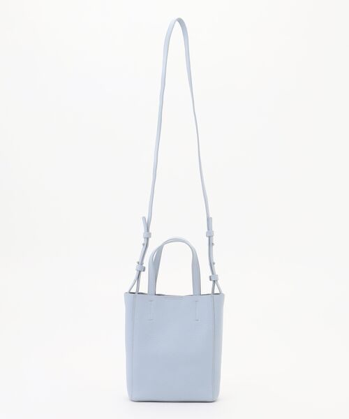 Y'SACCS / イザック ショルダーバッグ | Y’SACCS×SHIHO　SQUITTY (スクイッティ)レザーミニショルダーバッグ（ライトブルー）