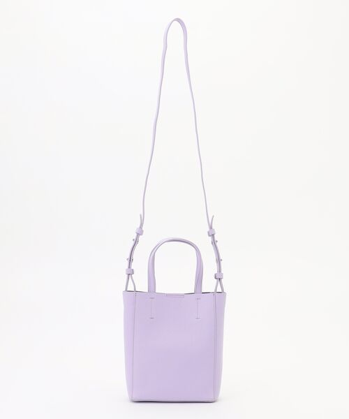 Y'SACCS / イザック ショルダーバッグ | Y’SACCS×SHIHO　SQUITTY (スクイッティ)レザーミニショルダーバッグ（ラベンダー）